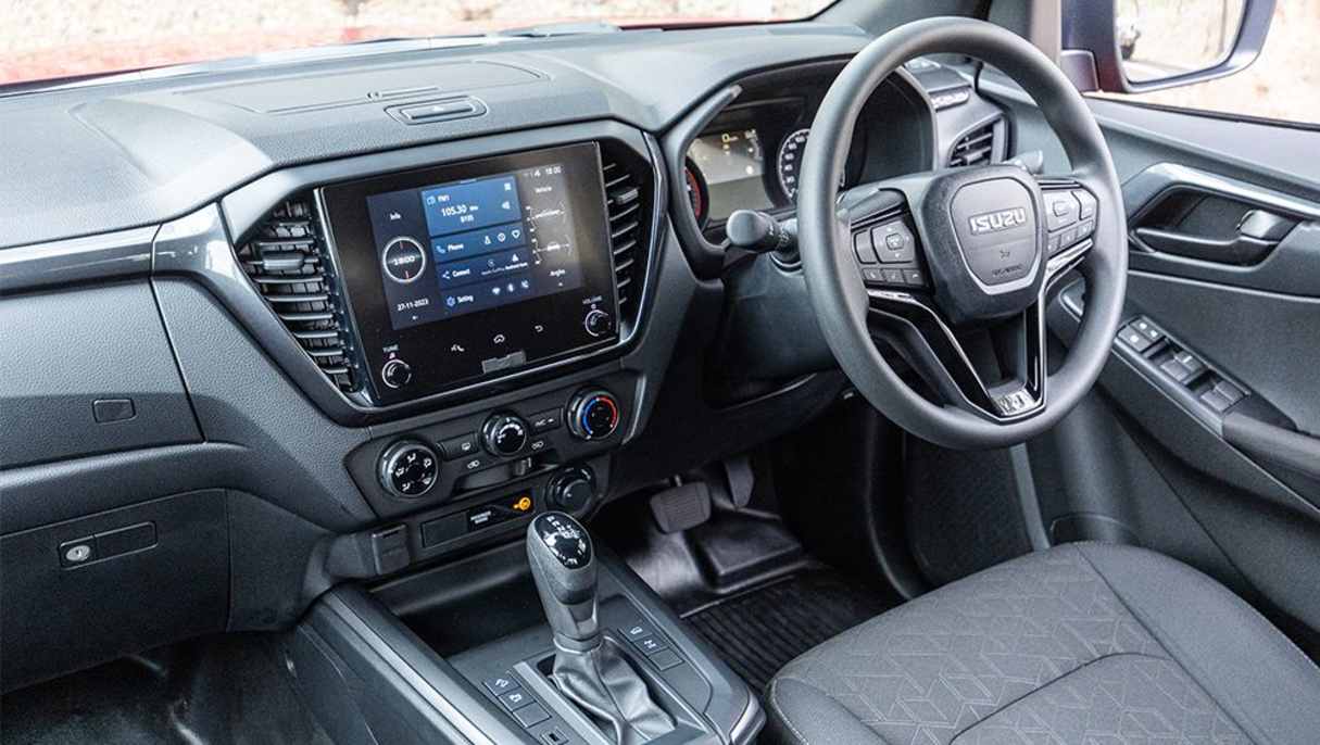 A new nine-inch touchscreen is one of the cabin upgrades.